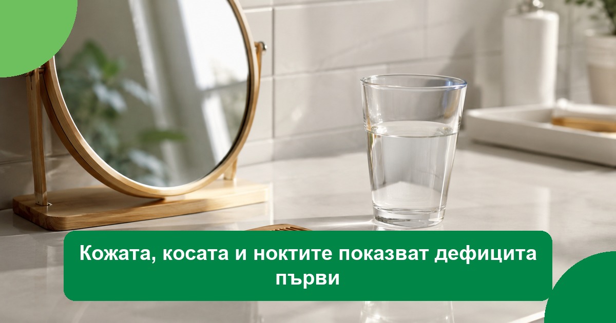 Кожата, косата и ноктите показват дефицита първи